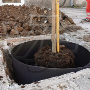 Коренови ограничители от ВИ ДЖИ ЕФ за дървета в градска среда Коренови ограничители