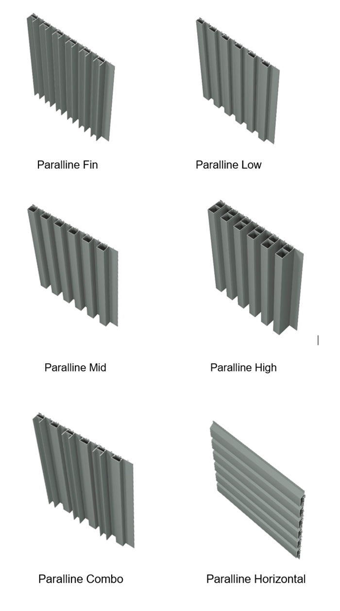 фасадната облицовка Paralline