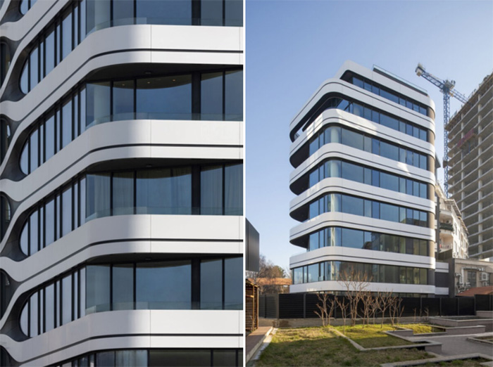Reynaers Aluminium представя бутикова жилищна сграда В73 Reynaers Aluminium