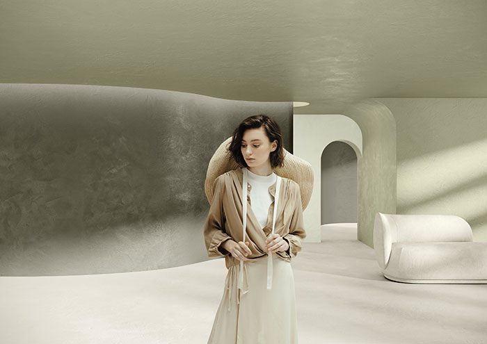 PANDOMO Clay - фина мазилка на варо-глинена основа PANDOMO Clay