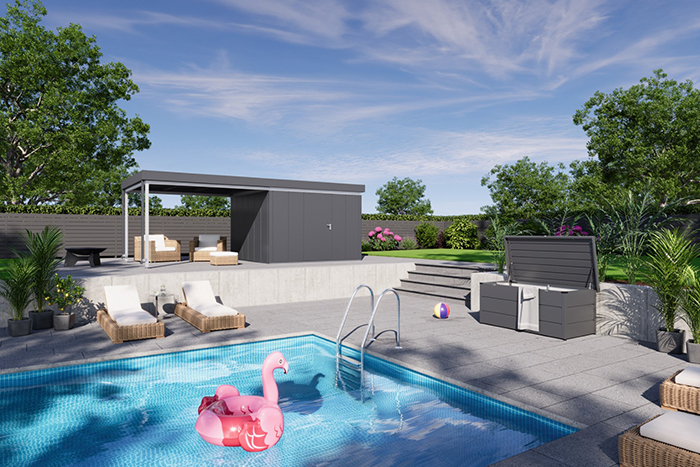 къщичките за градински инструменти