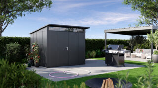 къщичките за градински инструменти